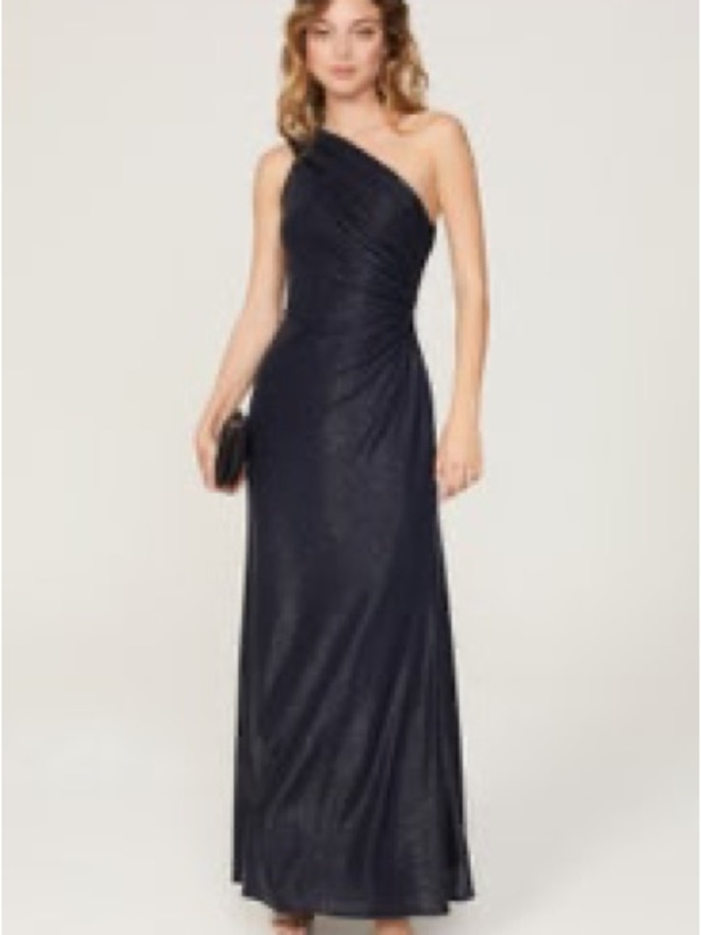 Lauren Ralph Lauren Sirinette Gown in Navy, Size 4R
